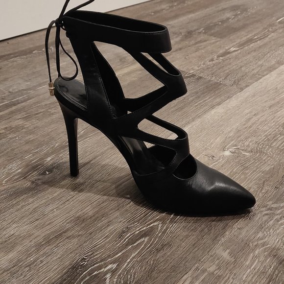 Black Magza strappy heels - Picture 3 of 3